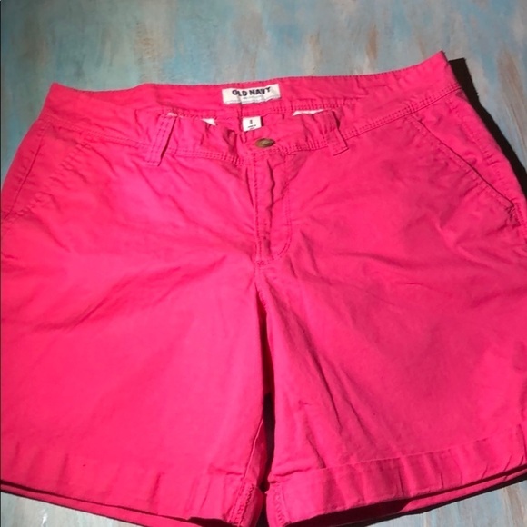 OLD NAVY - Sz 8 - Pink Shorts - Picture 1 of 3